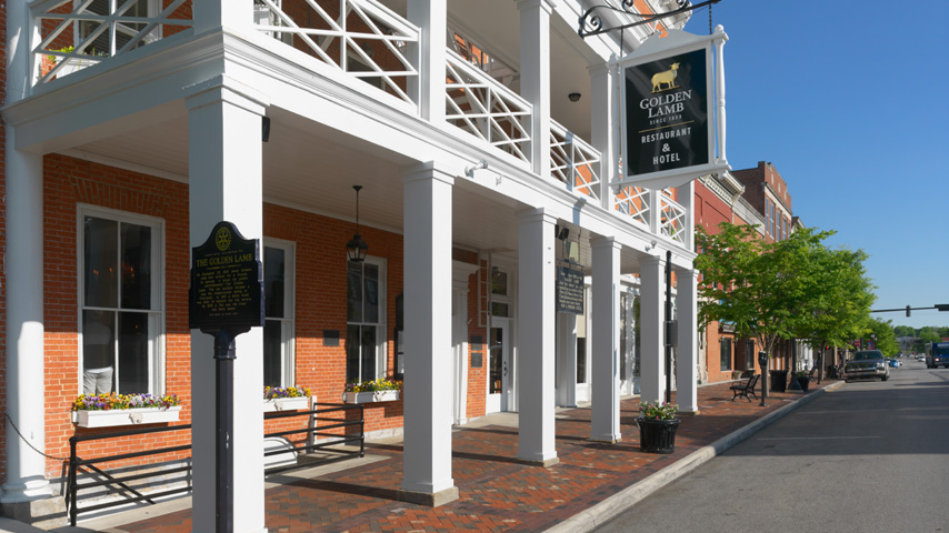 The Golden Lamb Restaurant & Hotel in Warren County, Ohio