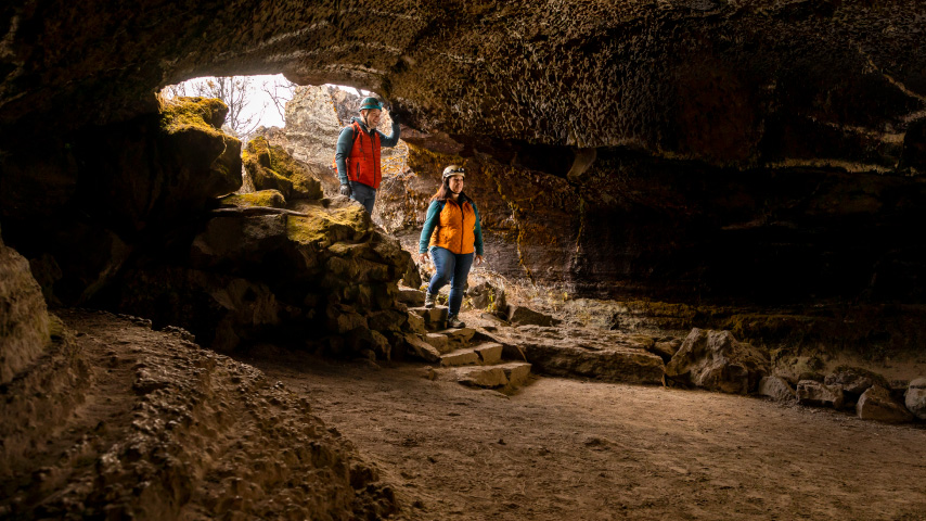 Lava Beds National Monument – Valentine Cave, Klamath county