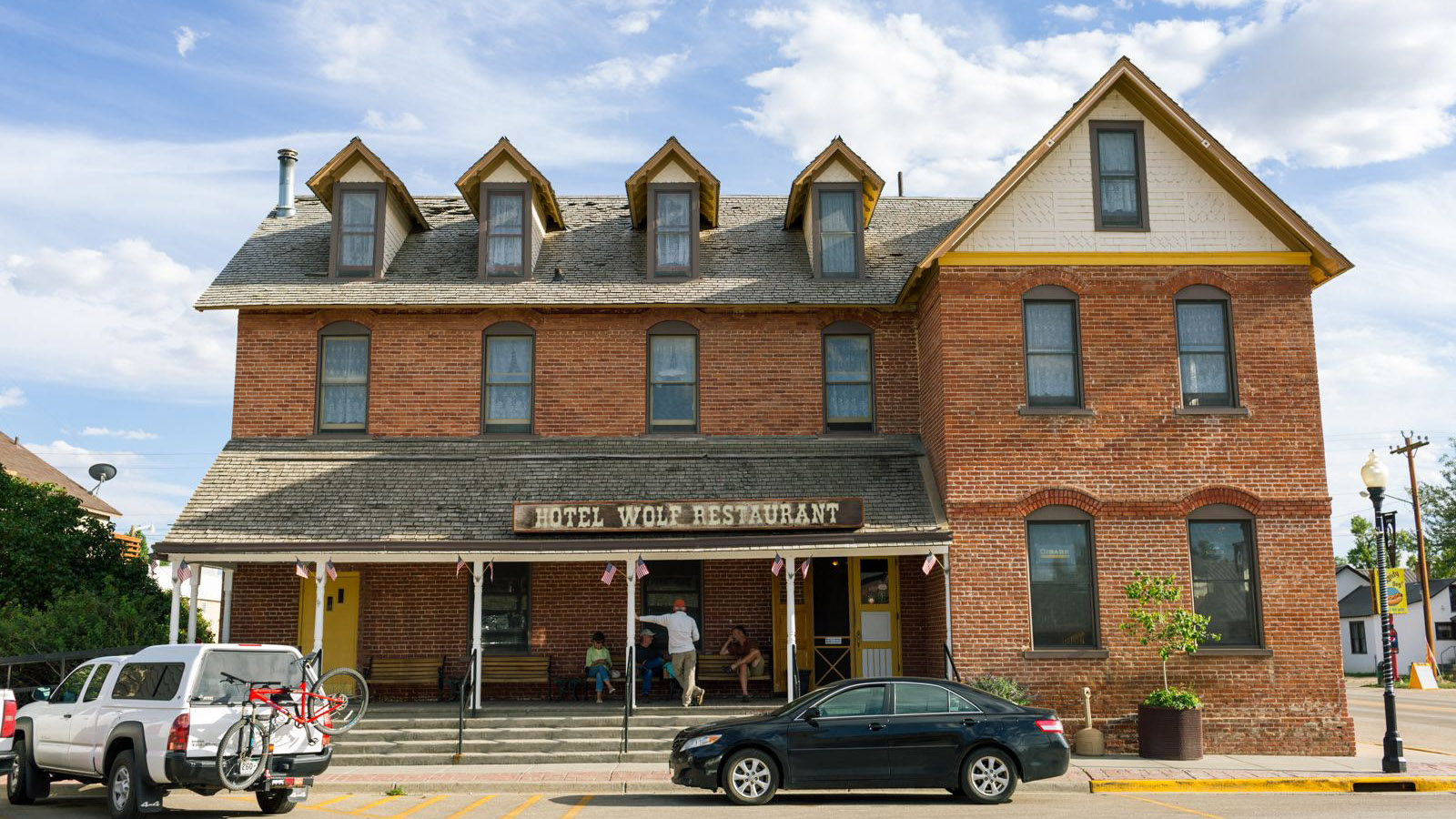 Historic Wolf Hotel, Saratoga, Wyoming