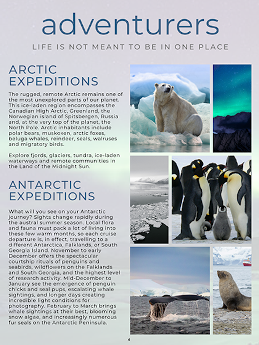 Antarctica and Arctic Expedition Summary