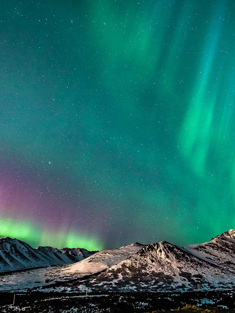 Northern Lights, Anchorage, AK