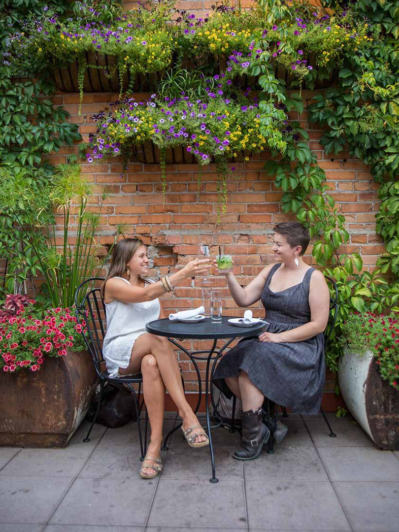 Social Scene - downtown Missoula, Montana