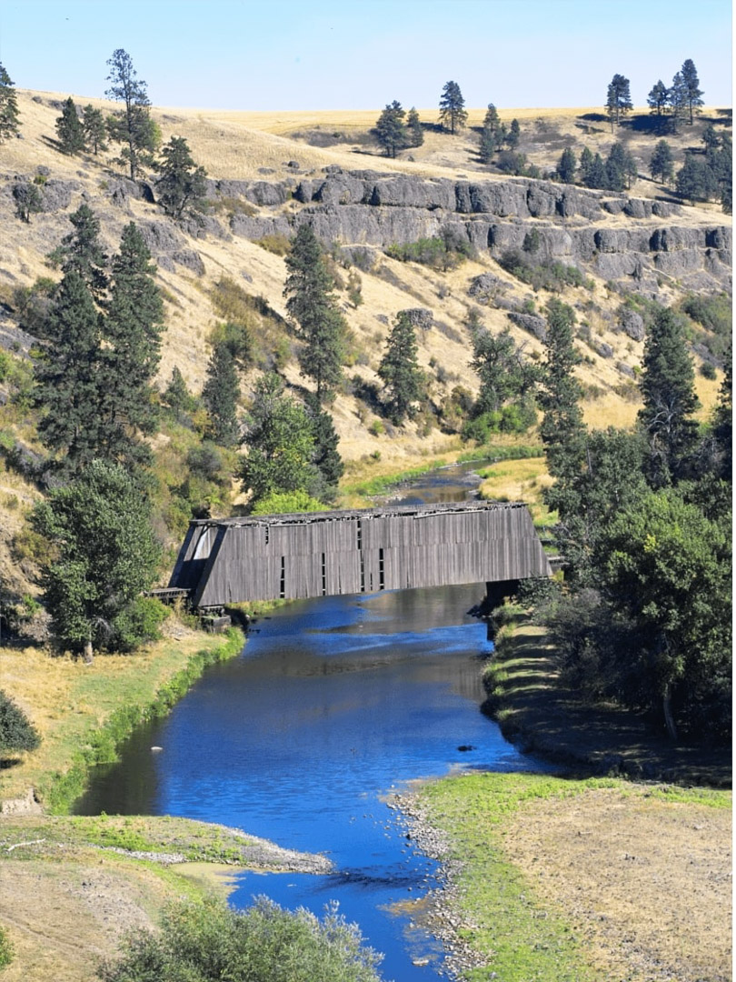 Covered Bridge on the Palouse, Pullman, WA