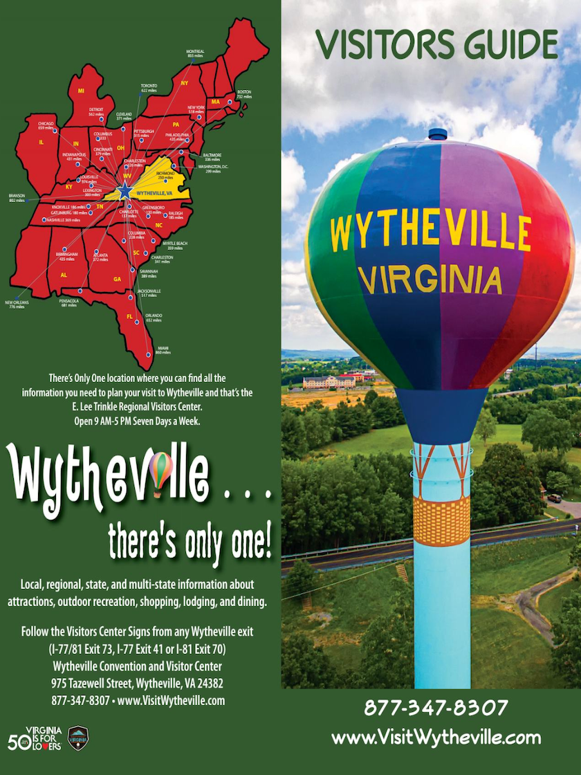 Wytheville Virginia Visitors Guide