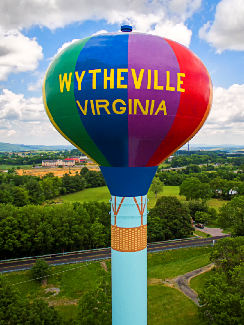 Wytheville, Virginia  Water Tower