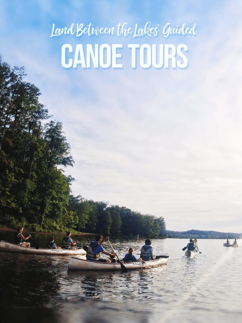 Canoeing on Lake Barkley, Cadiz, KY