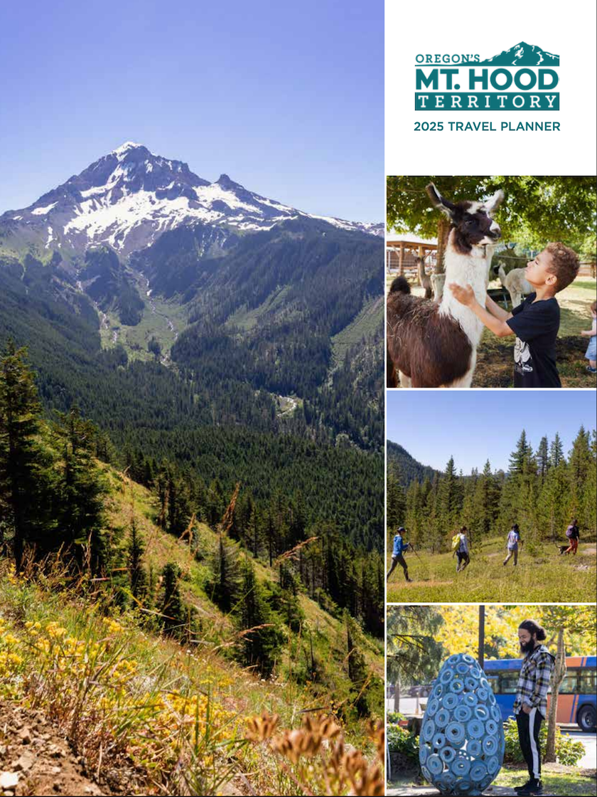 Oregon's Mt. Hood Territory Travel Planner -  2025