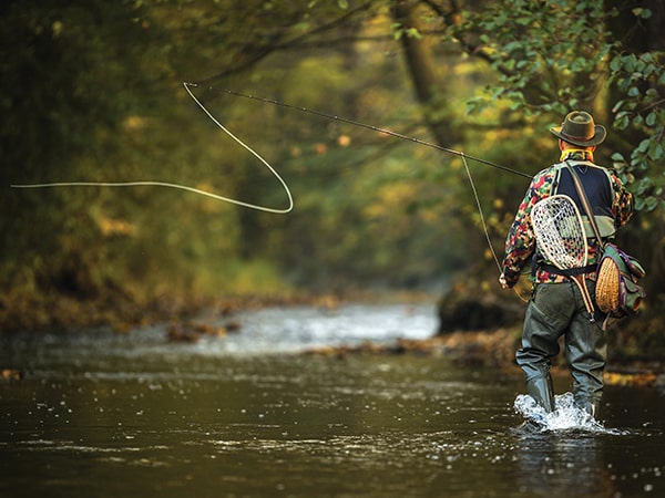 Fly fishing, Upper Delaware River