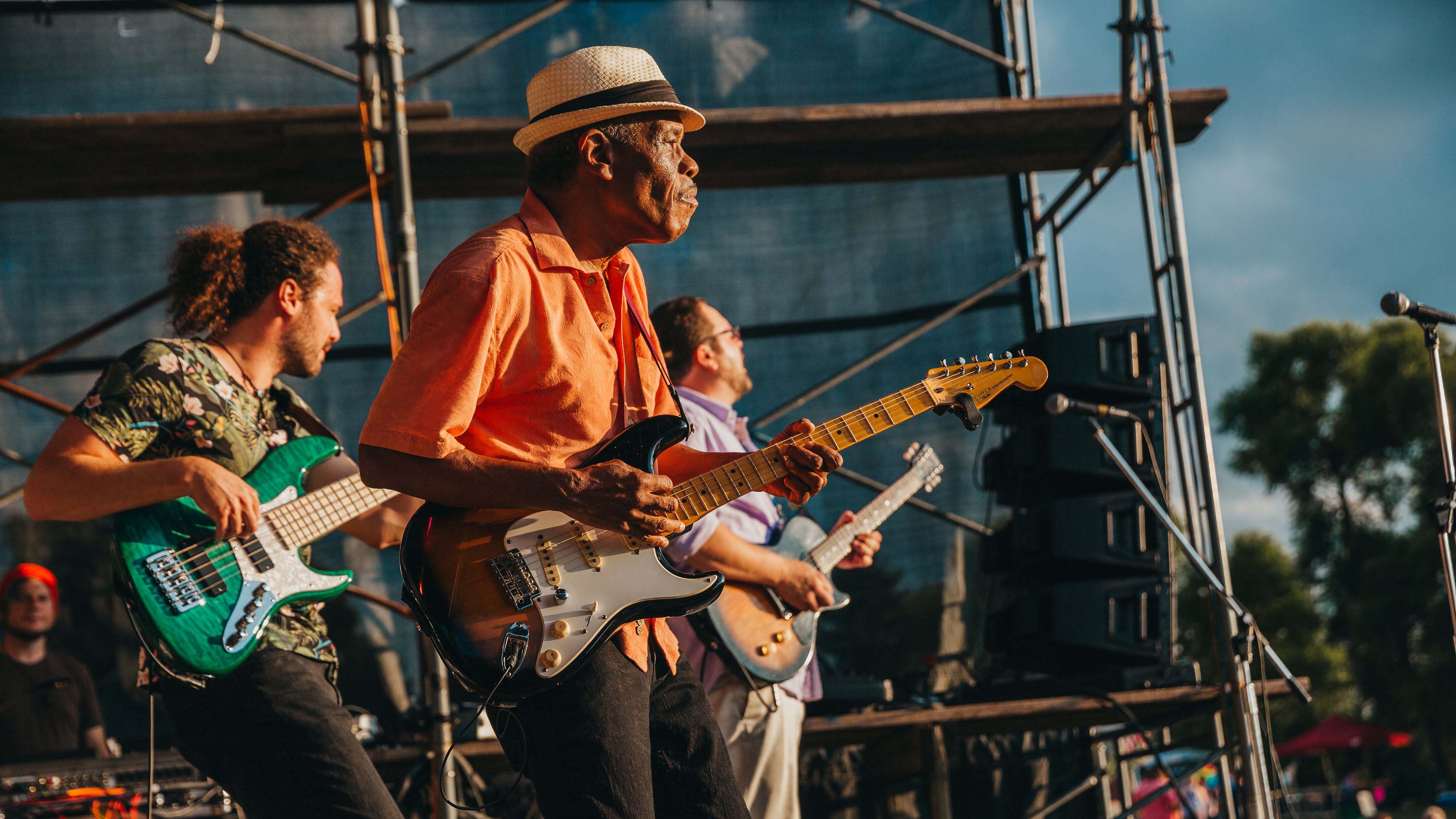 Main Stage, Briggs Farm Blues Festival