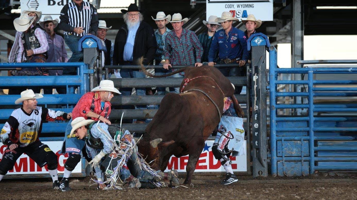 Bull bucking, Cody Rodeo