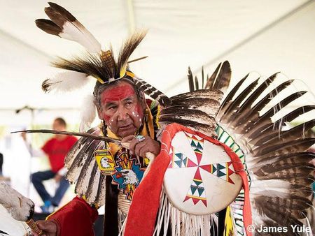 Native American Dancer by James Yule