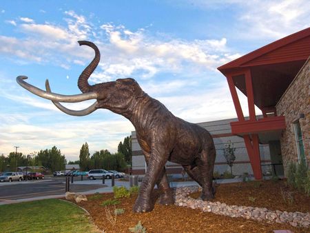 Washakie Museum Mammoth Bronze